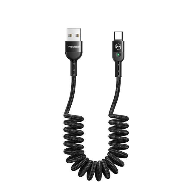 کابل تبدیل USB به USB-C مک دودو مدل CA-642 طول 1.8 متر کابل تبدیل USB به USB-C مک دودو مدل CA-642 طول 1.8 متر