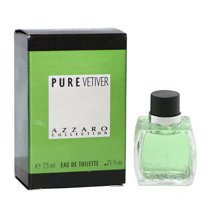 عطر جیبی مردانه آزارو مدل Pure Vetiver حجم 7.5 میلی لیتر