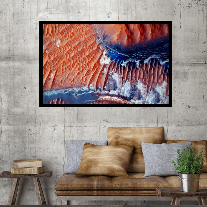 تابلو نوری بکلیت طرح ماهواره صحرای مریخ مدل B-MO1707