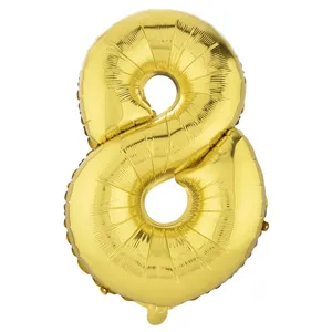 بادکنک فویلی مدل Eight سایز 150