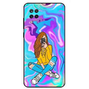 Megafone Girly 7592 Cover For Samsung Galaxy M12 / F12