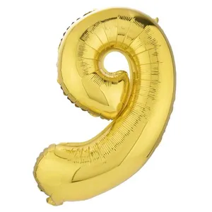 بادکنک فویلی مدل Nine سایز 180×300
