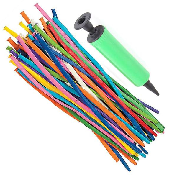بادکنک BALLOONS SET مدل CL به همراه تلمبه بسته 25 عددی سایز 200 × 180