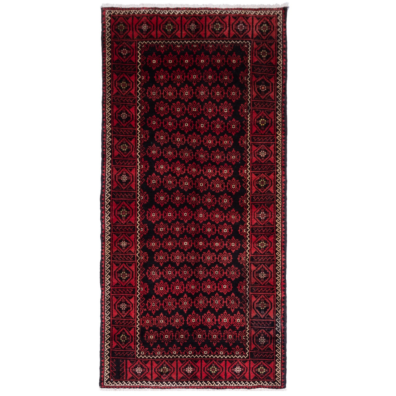 فرش دستباف قدیمی سه و نیم متری سی پرشیا کد 177065