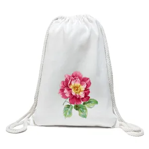 کوله پشتی  طرح تک گل مدل Y037