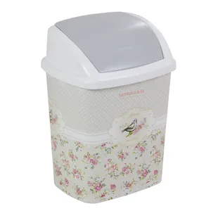 سطل زباله رزگلد مدل Tup_M_1470 گنجایش 4 لیتر
