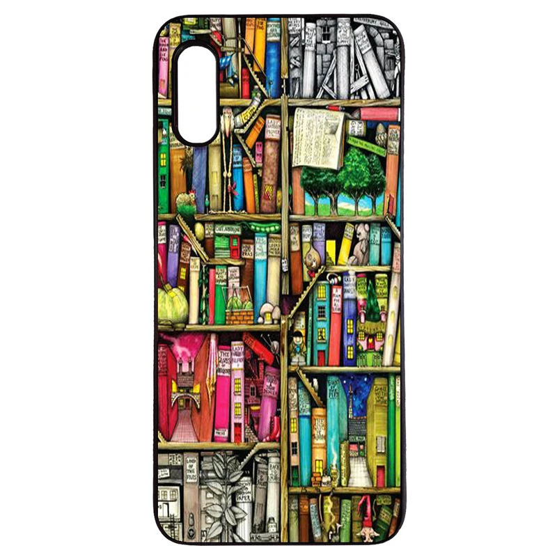 کاور طرح کتابخانه کد 43213 مناسب برای گوشی موبایل سامسونگ galaxy a50