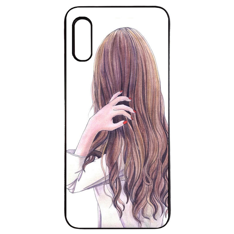 کاور طرح دختر کد 43215 مناسب برای گوشی موبایل سامسونگ galaxy a50