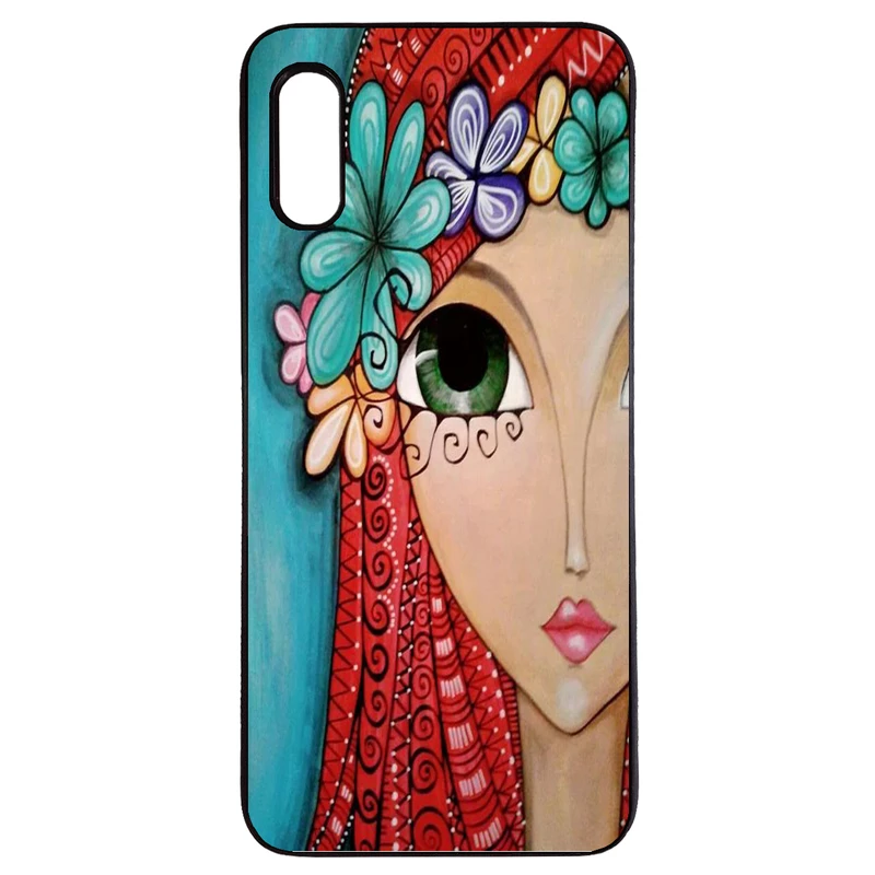 کاور طرح دختر کد 43219 مناسب برای گوشی موبایل سامسونگ galaxy a50