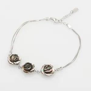 دستبند نقره زنانه مدل CAHA06