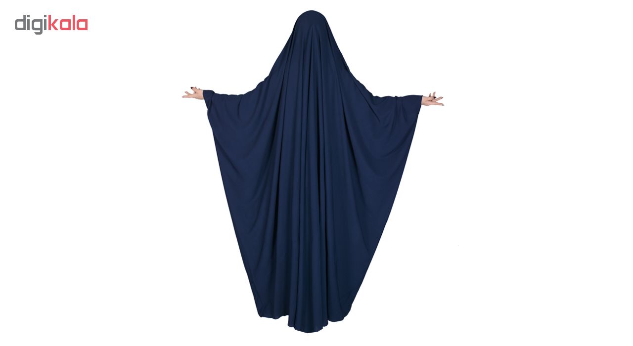 چادر عبایی شهر حجاب کد 01 رنگ سورمه ای