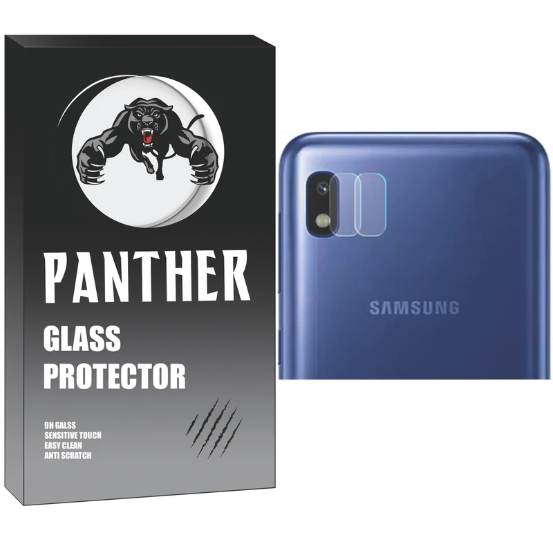 محافظ لنز دوربین پنتر مدل SDP-001 مناسب برای گوشی موبایل سامسونگ Galaxy A10 بسته 2 عددی