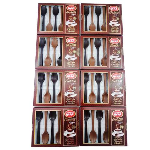 شکلات مخلوط قاشقی آیدین مقدار 54 گرم بسته 8 عددی