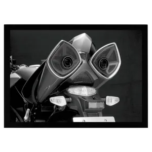 تابلو بکلیت طرح موتور سنگین Suzuki b King 1400 مدل b-po1525 فریم مشکی