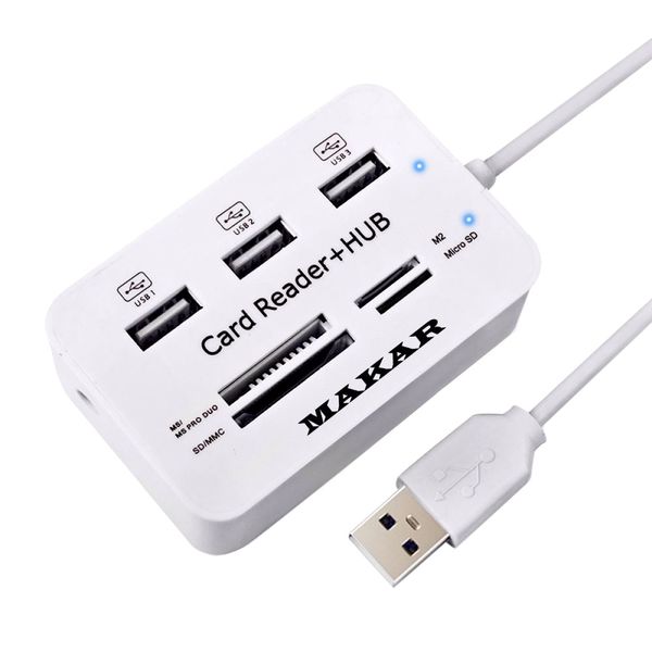 هاب USB 2.0 سه پورت ماکار مدل B07R34V3WN