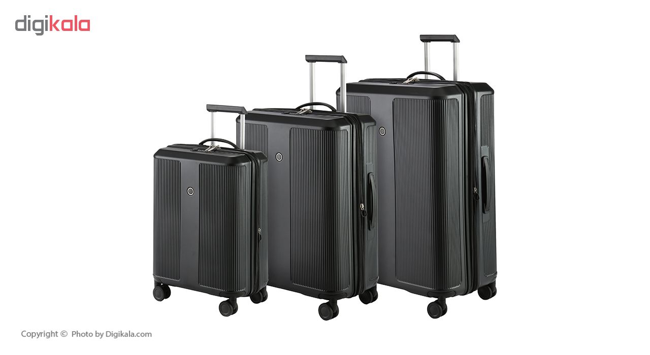چمدان اکولاک مدل Prise مجموعه سه عددی