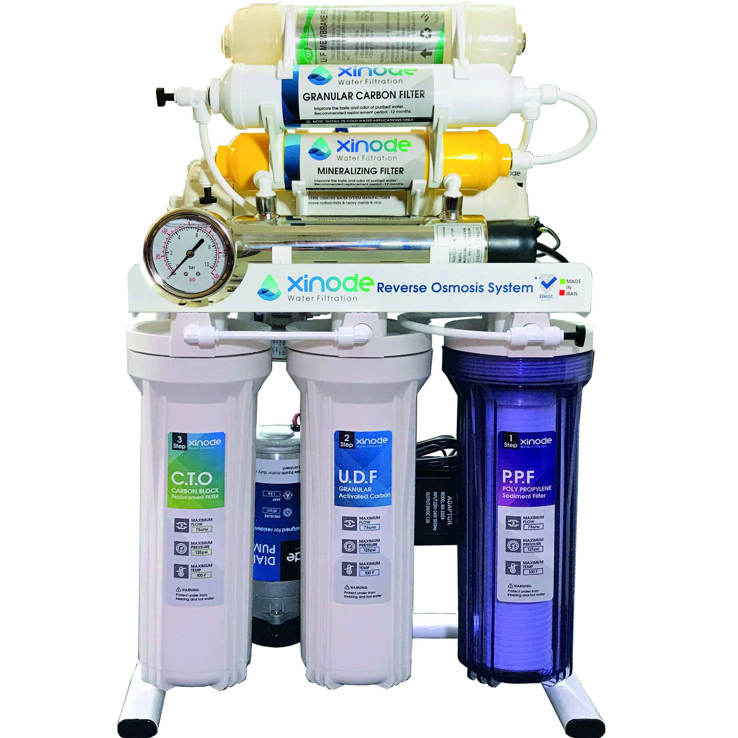 دستگاه تصفیه کننده آب زینود مدل AXF-805HB
