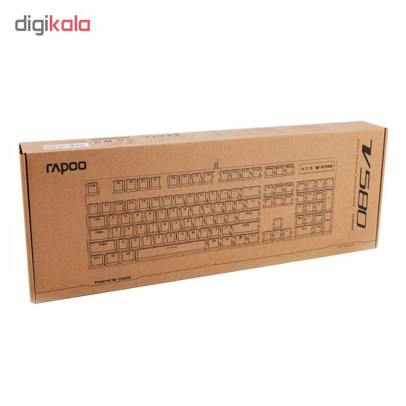 کیبورد مخصوص بازی رپو مدل v580 2