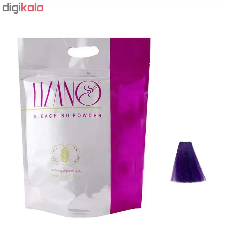پودر دکلره لیزانو مدل Mint وزن 50 گرم رنگ بنفش