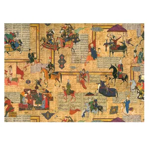 کاغذ کادو طرح شاهنامه فردوسی بسته 2 عددی