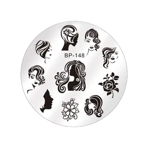 شابلون طراحی ناخن برن پرتی مدل BP-148
