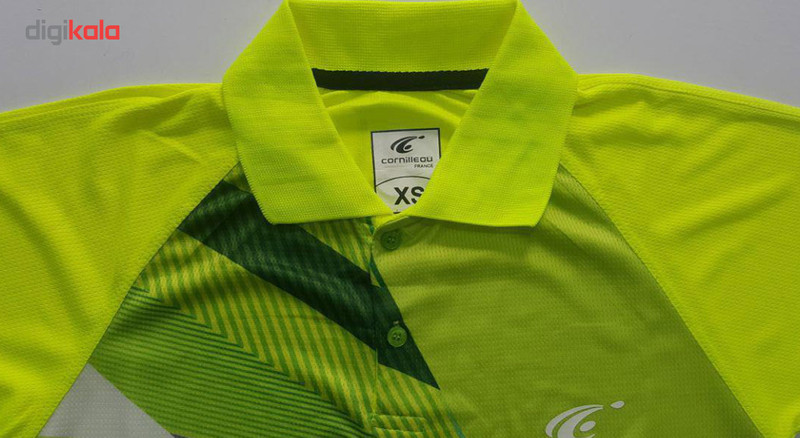 پولوشرت آستین کوتاه مدل Yellow 4-1 سایز XL