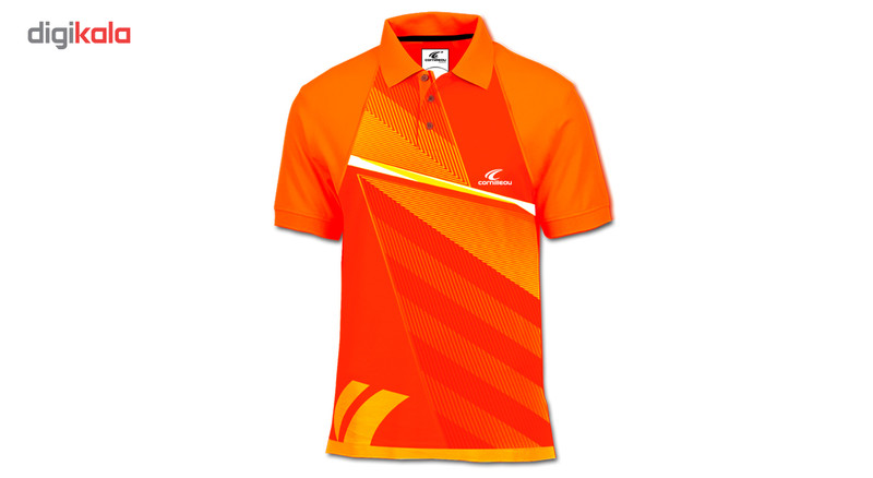 پولوشرت آستین کوتاه مدل Orange 4-3 سایز S