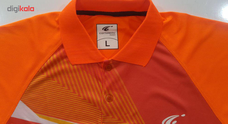 پولوشرت آستین کوتاه مدل Orange 4-3 سایز S