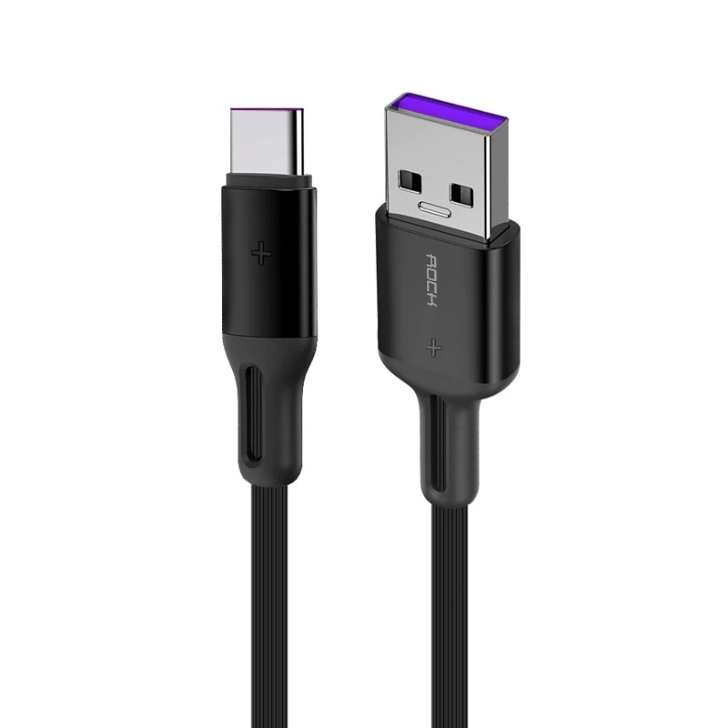 کابل تبدیل USB به USB-C راک مدل S1 طول 1 متر