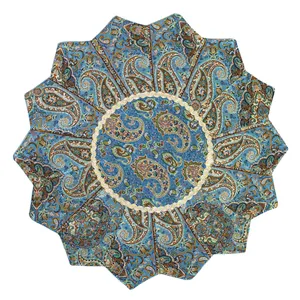 رومیزی ترمه طرح خورشیدی کد T-151