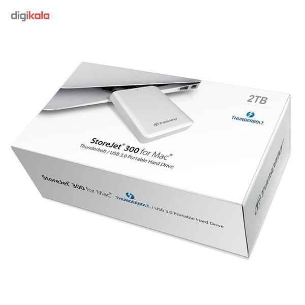 هارد اکسترنال ترنسند مدل StoreJet 300 برای مک ظرفیت 2 ترابایت