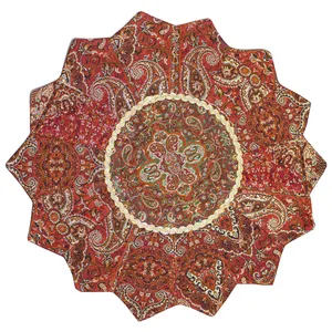 رومیزی ترمه طرح خورشیدی کد T-160