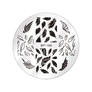 شابلون طراحی ناخن برن پرتی مدل BP-169