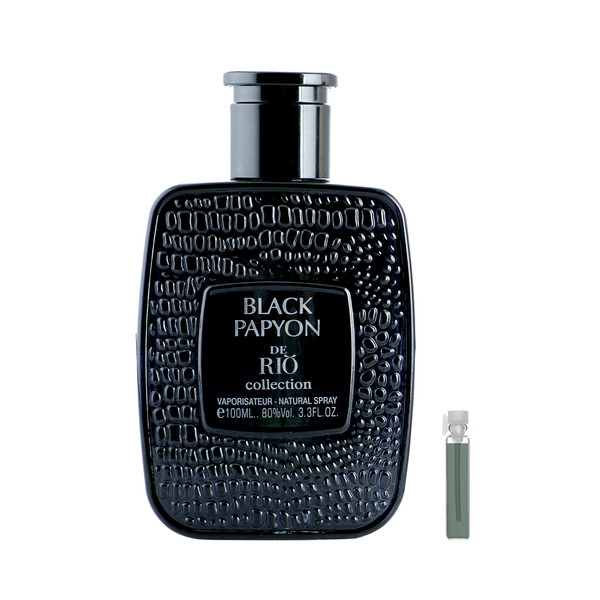 ادو پرفیوم زنانه ریو کالکشن مدل Black Papyon حجم 100 میلی لیتر به همراه عطر جیبی حجم 1 میلی لیتر