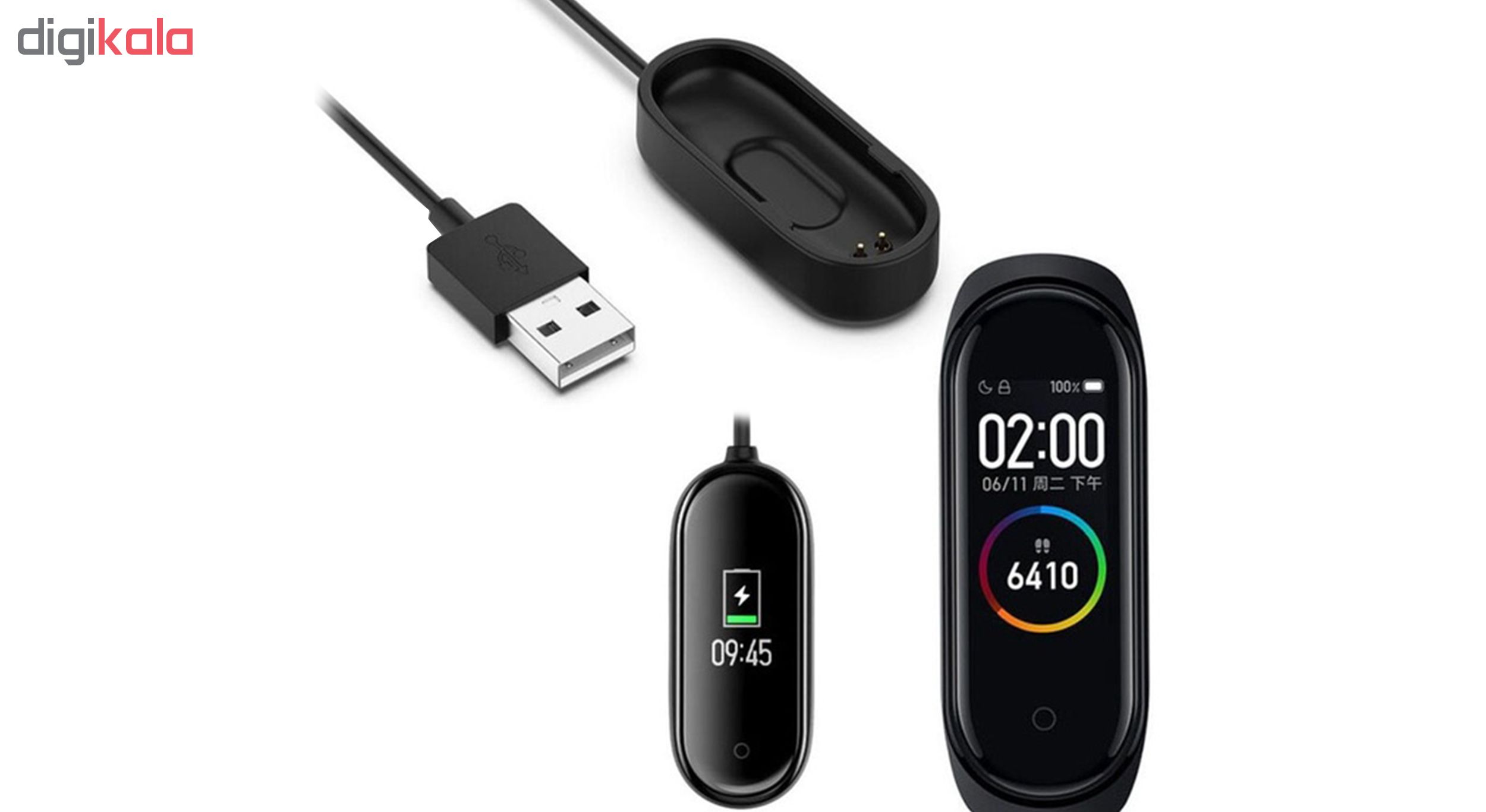 کابل شارژ سومگ مدل SMG_Mi4 مناسب برای مچ بند هوشمند شیائومی Mi band 4