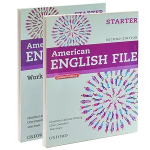 کتاب American ENGLISH FILE STARTER اثر جمعی از نویسندگان انتشارات OXFORD دو جلدی