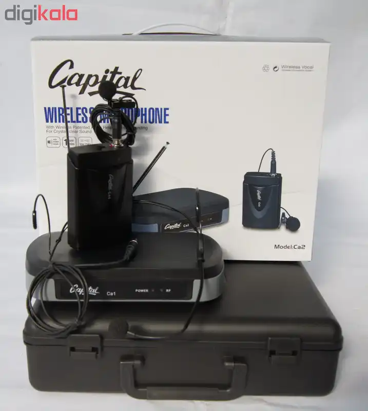 ست میکروفن بی سیم کاپیتال مدل Ca2