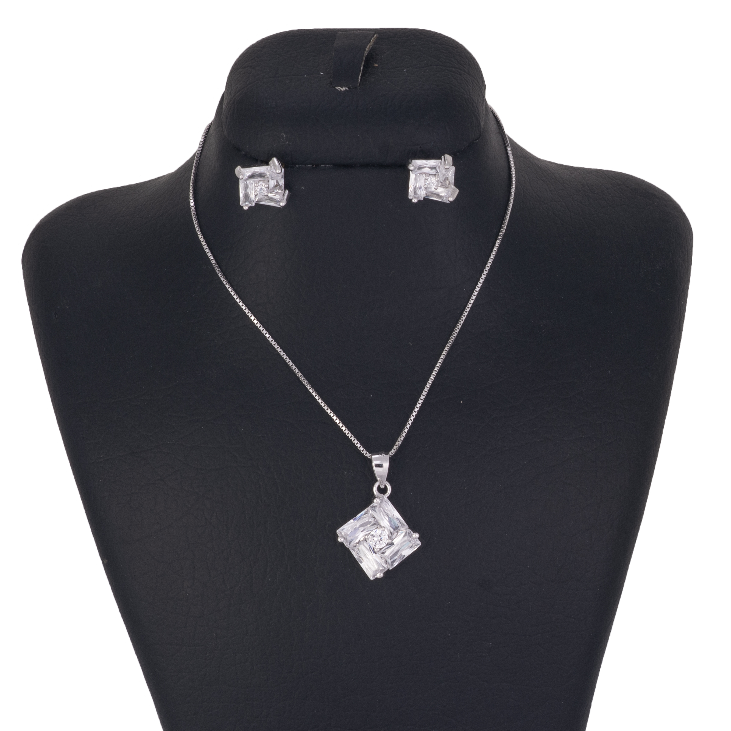 نیم ست نقره زنانه کد 2023