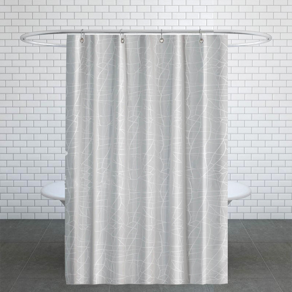 پرده حمام دلفین کد TOR-3182 سایز 200×180 سانتی متر 
