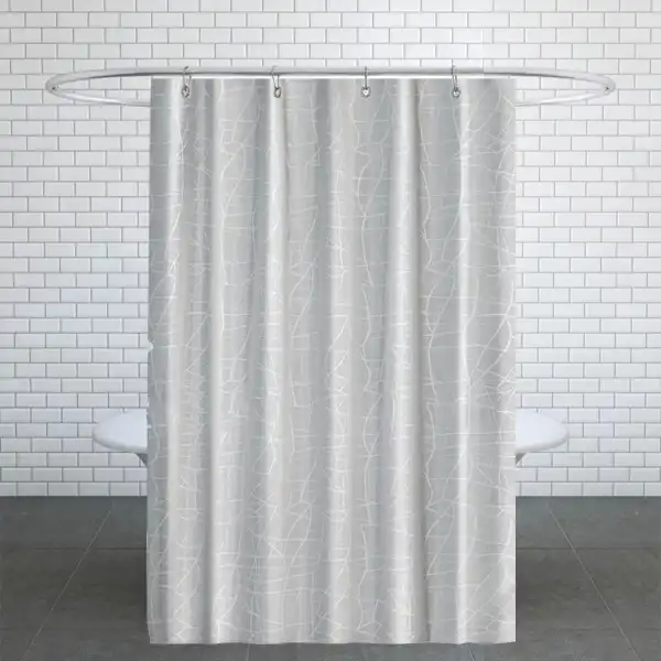 پرده حمام دلفین کد TOR-3182 سایز 200×180 سانتی متر