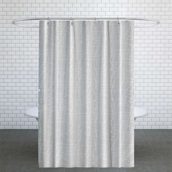 پرده حمام دلفین کد TOR-3182 سایز 200×180 سانتی متر