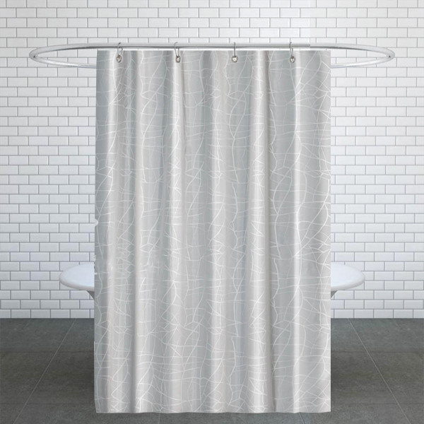 پرده حمام دلفین کد TOR-3182 سایز 200×180 سانتی متر