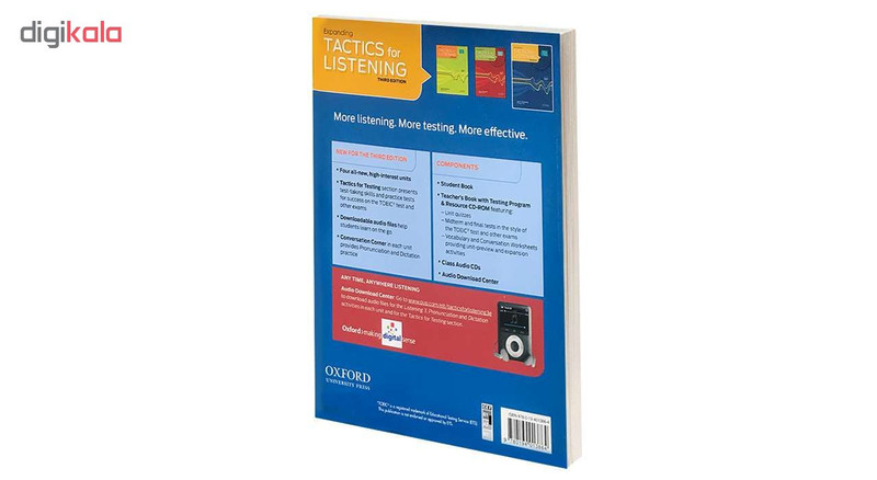 کتاب TACTICS for LISTENING Expanding اثر Jack C. Richards and Grant Trew انتشارات Oxford کتاب TACTICS for LISTENING Expanding اثر Jack C. Richards and Grant Trew انتشارات Oxford