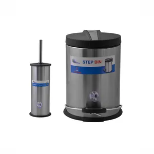 ست سطل زباله و فرچه مدل A1010