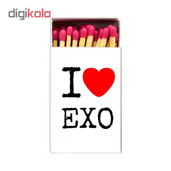 کبریت طرح I LOVE EXO کد KEB64