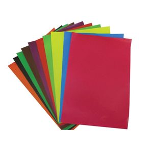 نقد و بررسی کاغذ رنگی A4 مدل KR01 بسته 10 عددی توسط خریداران