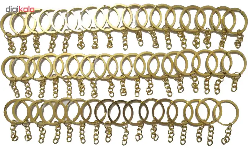 حلقه جاکلیدی مجموعه 50 عددی