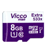 کارت حافظه microSDHC ویکو من مدل Extre 533X کلاس 10 استاندارد UHS-I U1 سرعت80MBpsظرفیت 8 گیگابایت