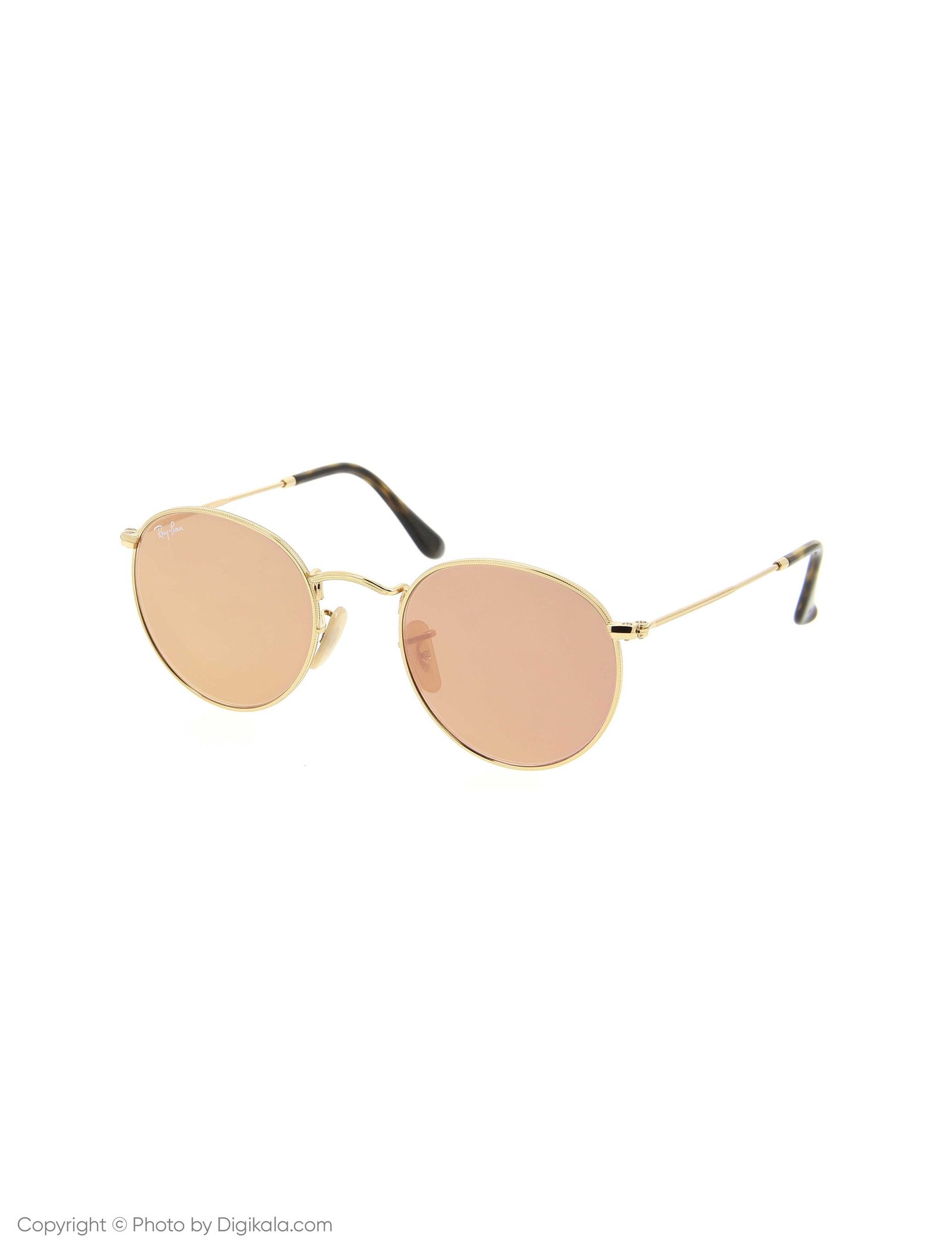 عینک آفتابی ری بن مدل 3447-001/z2 - طلایی - 3