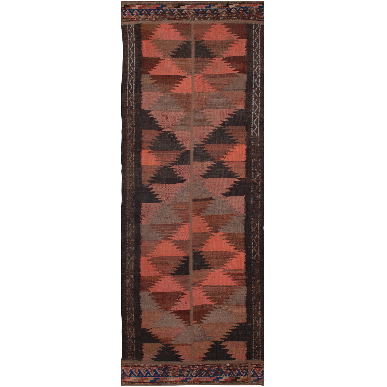 کلاژ گلیم دستبافت یک و نیم متری فرش هریس کد 101272